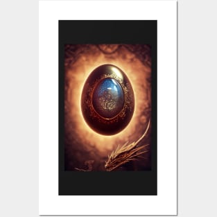 Fire Dragon Egg Posters and Art